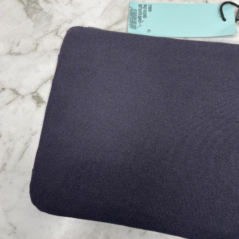 Kookai Navy Pink Sequin Pouch Bag Clutch - Picture 9 of 12